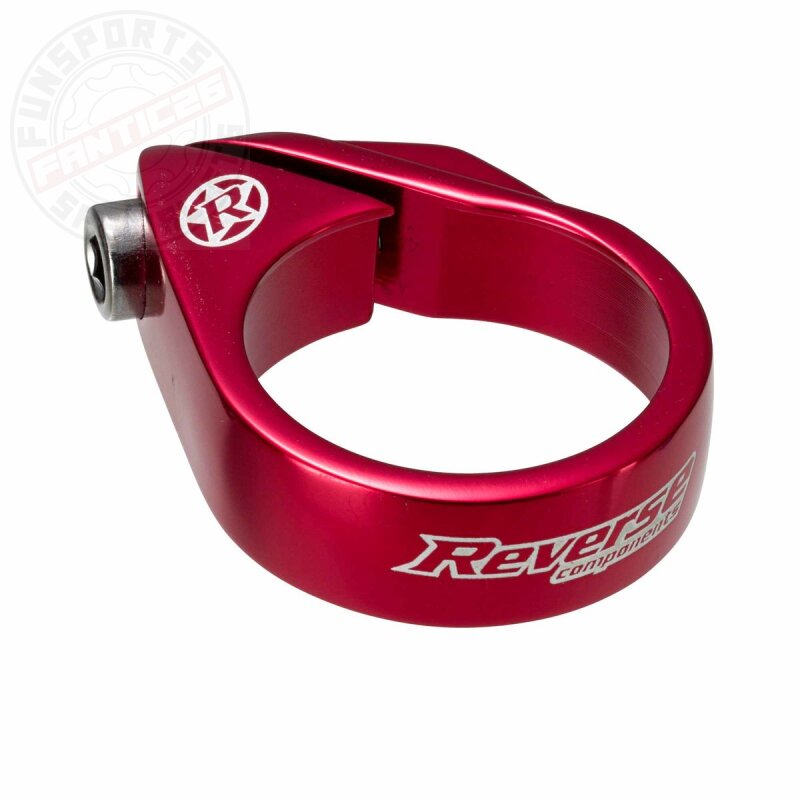 Reverse Alu Sattelstützen Bolt Klemme 31,8mm'' Rot