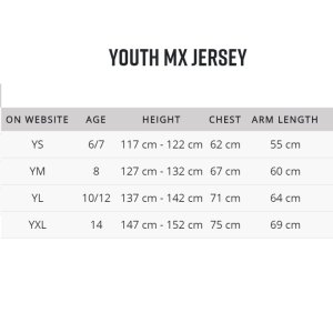 Fox Youth Blackout Jersey schwarz Kinder 152 gr YXL