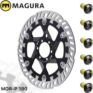 Magura Fahrrad MTB E-Bike Floating Bremsscheibe MDR-P 6-Loch 180mm