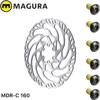 Magura Fahrrad MTB E-Bike Bremsscheibe MDR-C 6-Loch 160mm