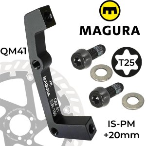 Magura Bremsscheiben Adapter QM41 IS 180-R oder VR 200