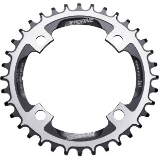 Reverse Narrow E-Bike Kettenblatt 1x10,11,12 - fach 36 Zähne 104mm schwarz