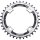 Reverse Narrow E-Bike Kettenblatt 1x10,11,12 - fach 36 Zähne 104mm schwarz