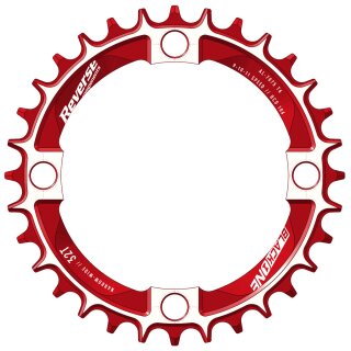 Reverse Narrow E-Bike Kettenblatt 1x10,11,12 - fach 32 Zähne 104mm rot
