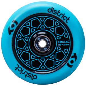 District Zodiac Stunt Scooter Rolle Hollow Core 110 mm...