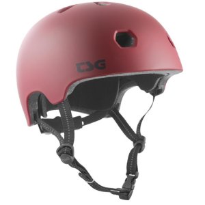 TSG Meta Helm Solid Color satin oxblood XXS/XS (52-54cm)