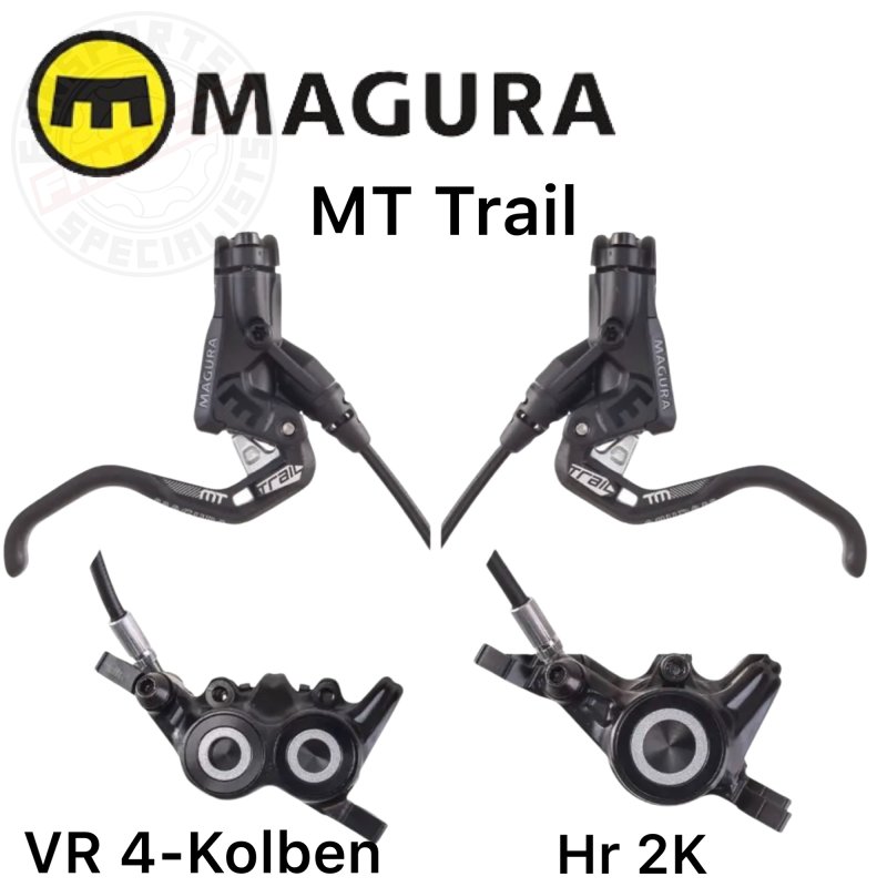 Magura MT Trail Fahrrad MTB Ebike Sport Bremse mit 1-Finger HC Hebel