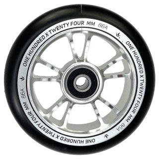 Blunt Stunt-Scooter Rolle Spoked Alloy Core 100mm Silber
