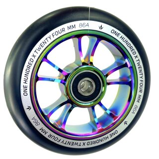 Blunt Stunt-Scooter Rolle Spoked Alloy Core 100mm Neochrom