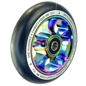 Blunt Stunt-Scooter Rolle Spoked Alloy Core 100mm Neochrom