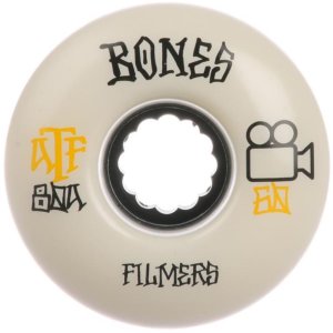 Bones Skateboard Rollen Filmers ATF 54mm 80a (4erSet) weiß