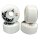 Pig Head Natural Skateboard Rollen (4er pack) 55mm 101A weiß