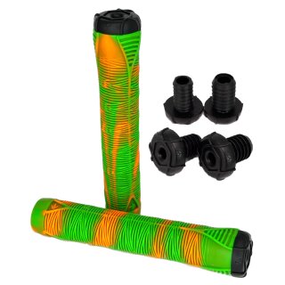 Blunt Stunt-Scooter / BMX Griffe V2 grün/orange