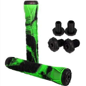 Blunt Stunt-Scooter / BMX Griffe V2 grün/schwarz