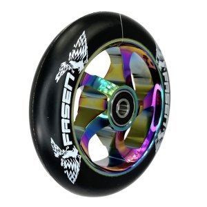 Fasen 5-Spoked 110mm Stunt-Scooter Rolle Neochrom