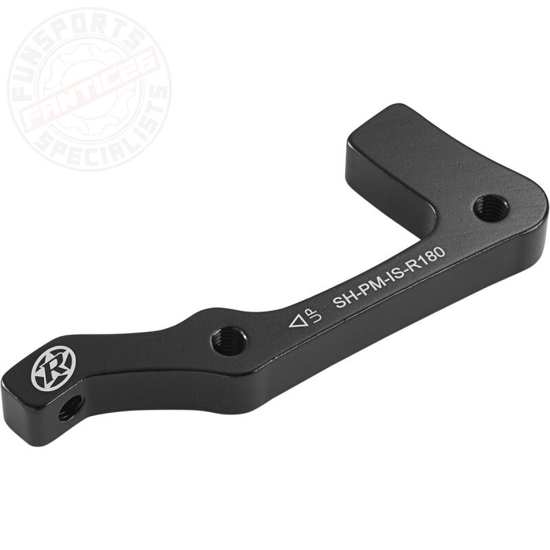 Reverse Bremsscheiben Adapter Shimano IS-PM Ø 180mm Schwarz