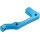 Reverse Bremsscheiben Adapter Shimano IS-PM Ø 180mm Hellblau