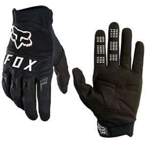 Fox Dirtpaw Glove Handschuhe schwarz  / Logo weiß M