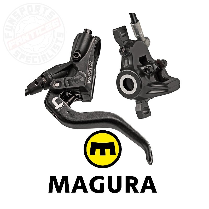 Magura MT4 Fahrrad MTB Hydraulische Disc Bremse 2-Finger Alu Hebel