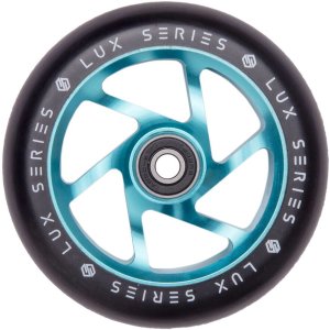 Striker Lux Stunt Scooter Rolle 6 Spoked 110mm Teal/PU...