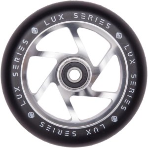 Striker Lux Stunt Scooter Rolle 6 Spoked 110mm Silber/PU...