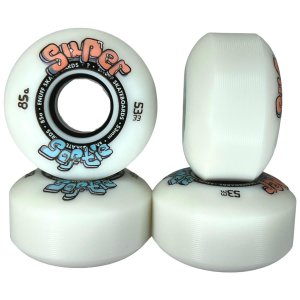 Enuff Super Softie Skateboard Rollen 53mm 85a wei&szlig;