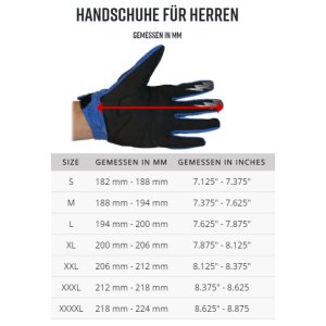 Fox Dirtpaw Glove Handschuhe grau M