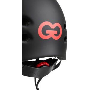 Rugged Stunt-Scooter / Skate / Inliner / Fahrrad Helm leicht schwarz L (58-61cm)