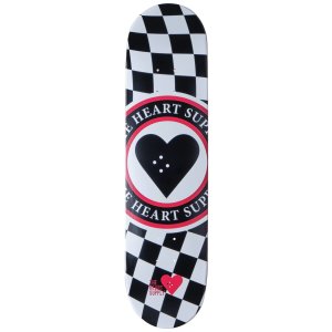 The Heart Supply Insignia Check Skateboard Deck 8"...