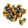 Reverse M5x10 Torx Bremsscheiben Disc Befestigungsschrauben (12er Set) gold