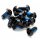 Reverse M5x10 Torx Bremsscheiben Disc Befestigungsschrauben (12er Set) schwarz