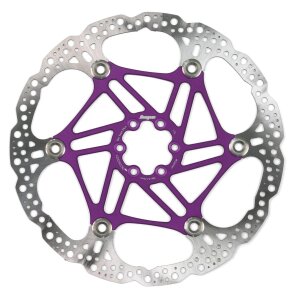 Hope Bremsscheibe 220mm 6 Bolt Floating Purple