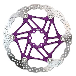 Hope Bremsscheibe 203mm 6 Bolt Floating Purple