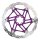 Hope Bremsscheibe 203mm 6 Bolt Floating Purple