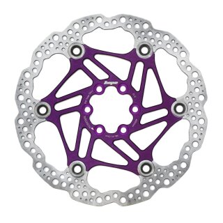 Hope Bremsscheibe 180mm 6 Bolt Floating Purple