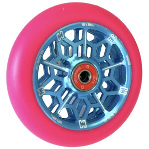 Core Hex Hollow Stunt-Scooter Rolle 110mm Hellblau/PU Pink