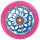 Core Hex Hollow Stunt-Scooter Rolle 110mm Hellblau/PU Pink