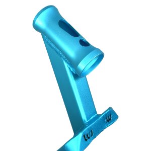 Longway Kaiza V4 Stunt-Scooter Deck 480mm 1085g Petrol (Teal blau)