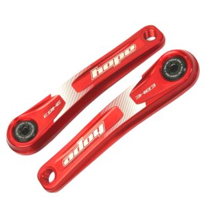 Hope E-Bike Kurbelarme Narrow Offset 165mm red