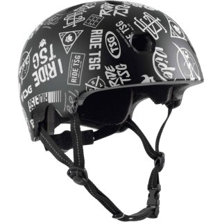 TSG Meta Helm Graphic Design Sticky schwarz XXS/XS (52-54cm)