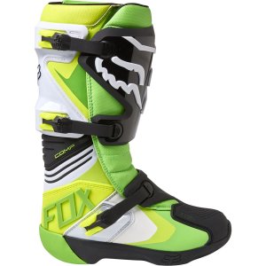 Fox Comp Boot Motocross Stiefel EU43 US10 grün/gelb