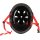 Core Street Stunt-Scooter Skate Dirt Helm Schwarz/Logo Rot L/XL (59-61cm)