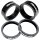 Reverse Spacer Set Carbon 1 1/8 schwarz