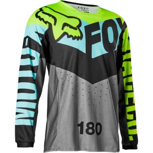 Fox YTH 180 Trice Jersey Teal YXL