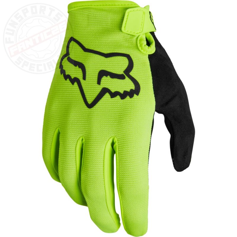 Fox Youth Ranger Glove Handschuhe neon gelb Jugend-L