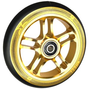 AO Stunt-Scooter Rolle spoked 120mm gold/PU schwarz