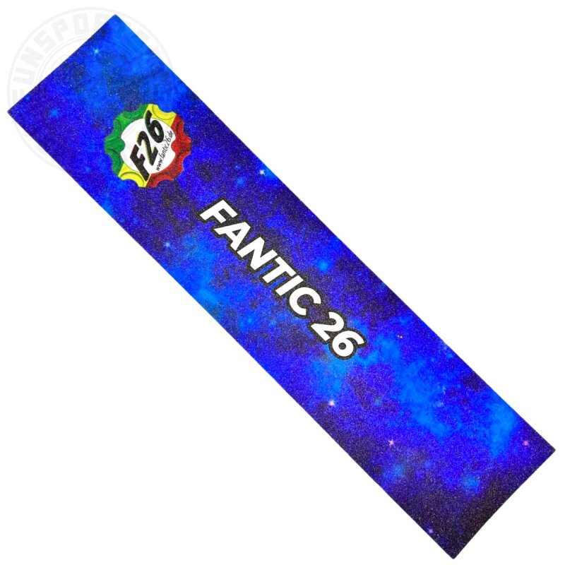 Fantic26 Stunt-Scooter Griptape 58,5cm x 14cm GGR Galaxy Hellblau/Schw