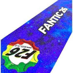 Fantic26 Stunt-Scooter Griptape 58,5cm x 14cm GGR Galaxy Hellblau/Schw