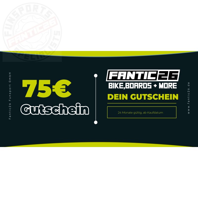 Gutschein 75 Euro