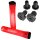 Blunt Stunt-Scooter Griffe 160mm Smoke Transparent/Rot
